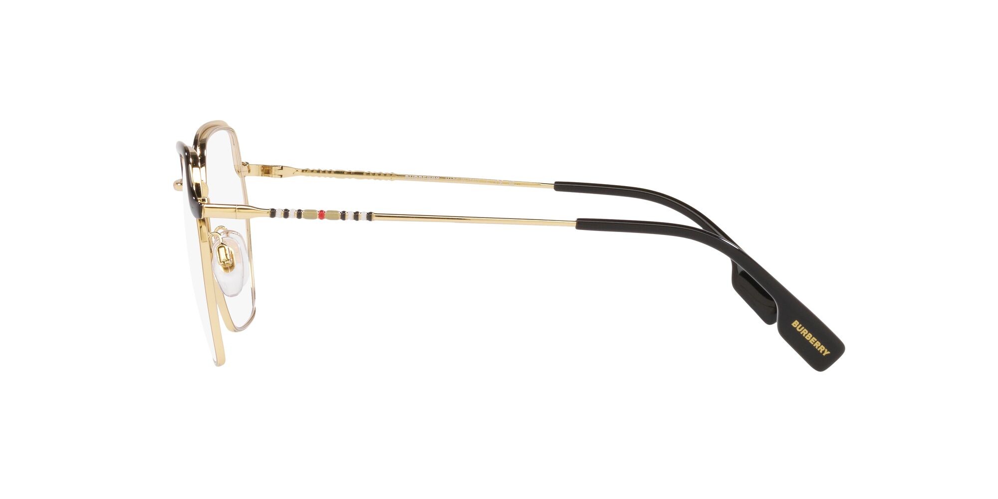 Eyeglasses Burberry Angelica BE 1371 (1326) color nero shape irregular lenses lente demo