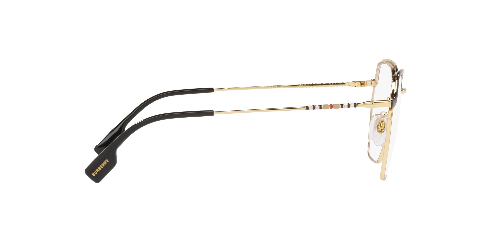 Eyeglasses Burberry Angelica BE 1371 (1326) color nero shape irregular lenses lente demo