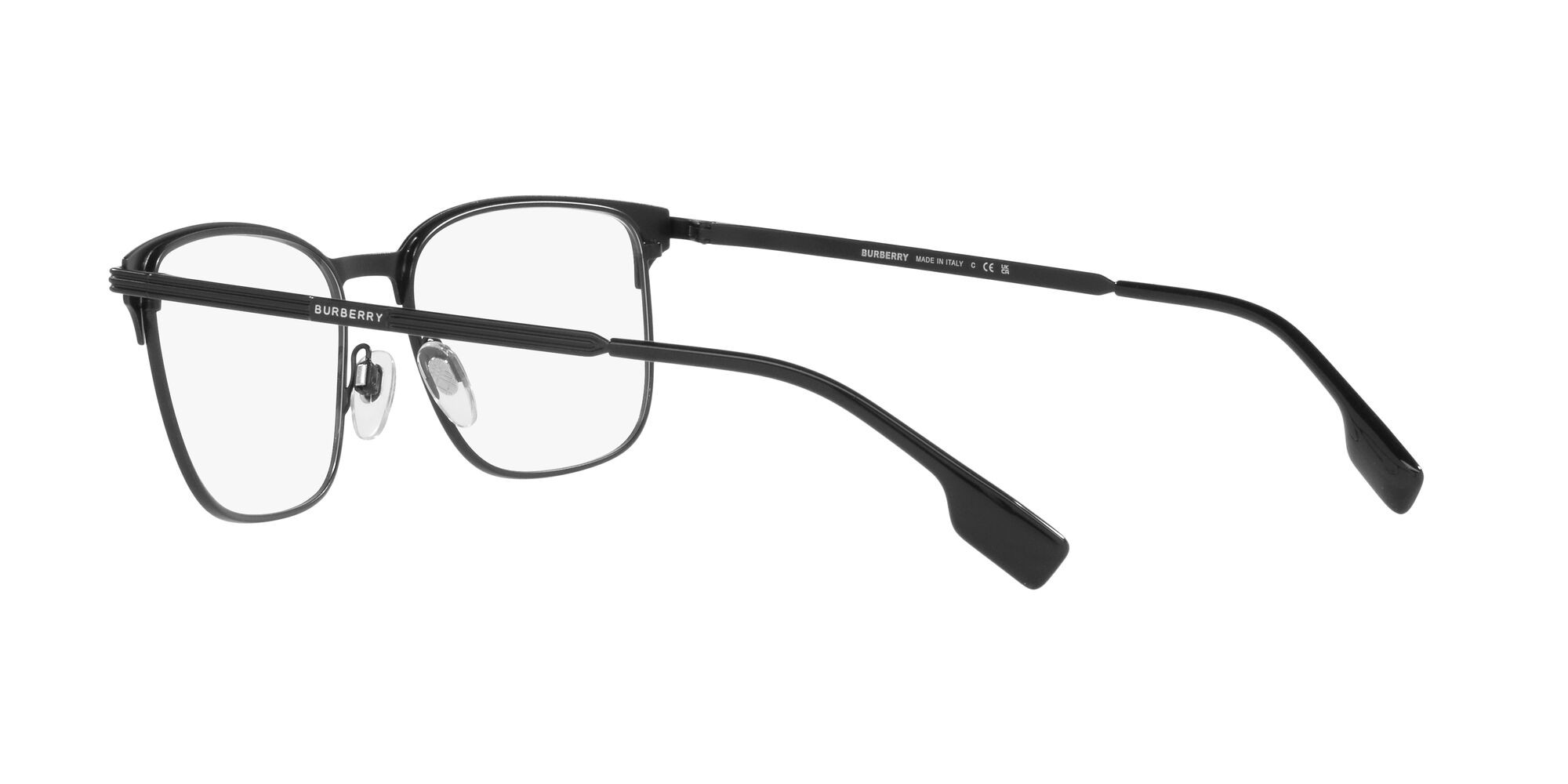 Brillen Burberry Malcolm BE 1372 (1007) farbe nero form rechteckig gläser lente demo
