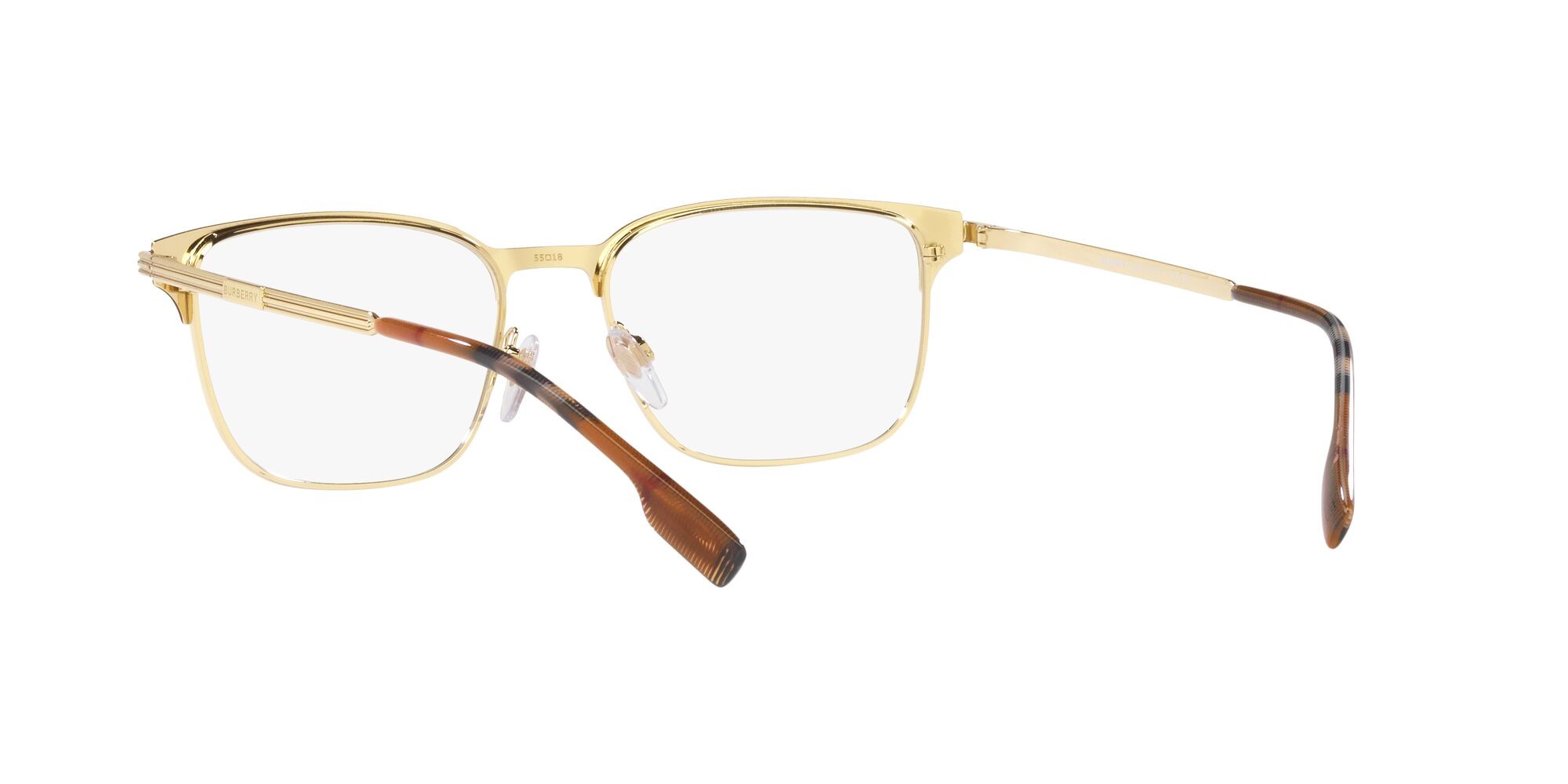 Brillen Burberry Malcolm BE 1372 (1109) farbe marrone form rechteckig gläser lente demo