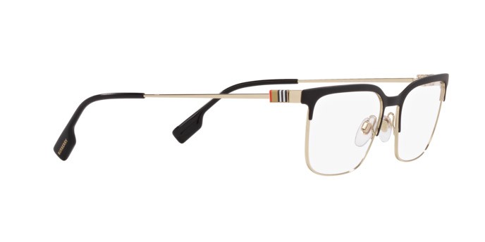 Brillen Burberry Douglas BE 1375 (1109) farbe nero form quadratisch gläser lente demo
