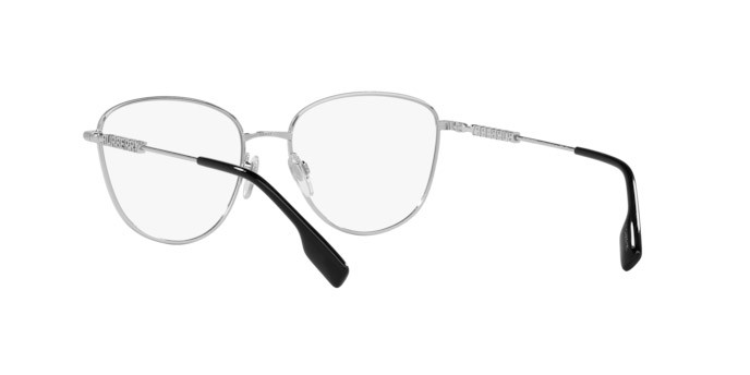 Brillen Burberry Virginia BE 1376 (1005) farbe argento form pantos gläser lente demo