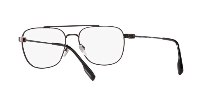 Occhiali da vista Burberry Michael BE 1377 (1001) colore nero forma quadrato lenti lente demo