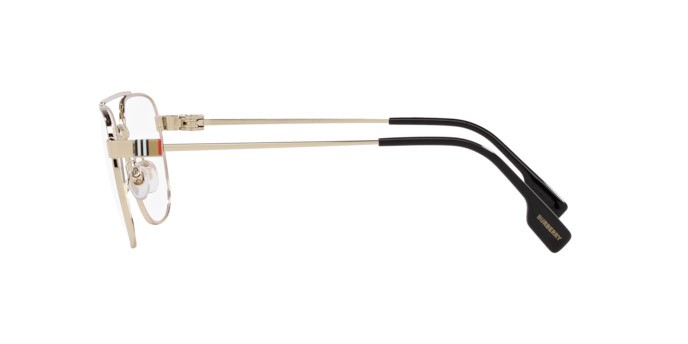 Brillen Burberry Michael BE 1377 (1109) farbe oro chiaro form quadratisch gläser lente demo