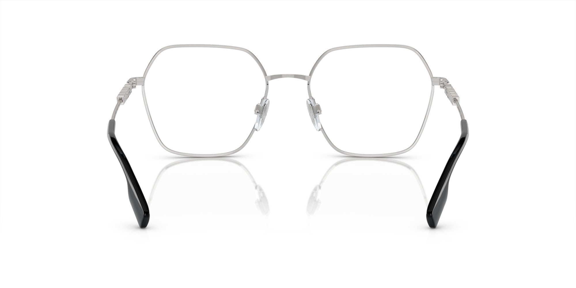 Brillen Burberry BE 1381 (1005) farbe argento form unregelmäßig gläser lente demo