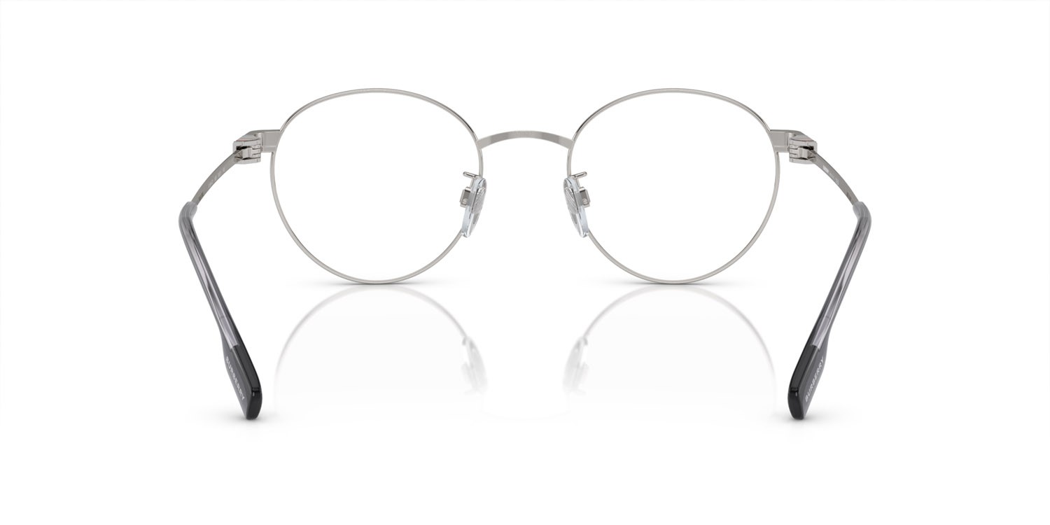 Brillen Burberry BE 1384TD (1005) farbe argento form rund gläser lente demo