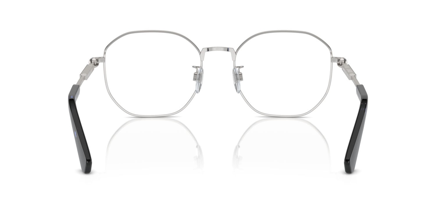 Brillen Burberry BE 1387D (1005) farbe argento form unregelmäßig gläser lente demo
