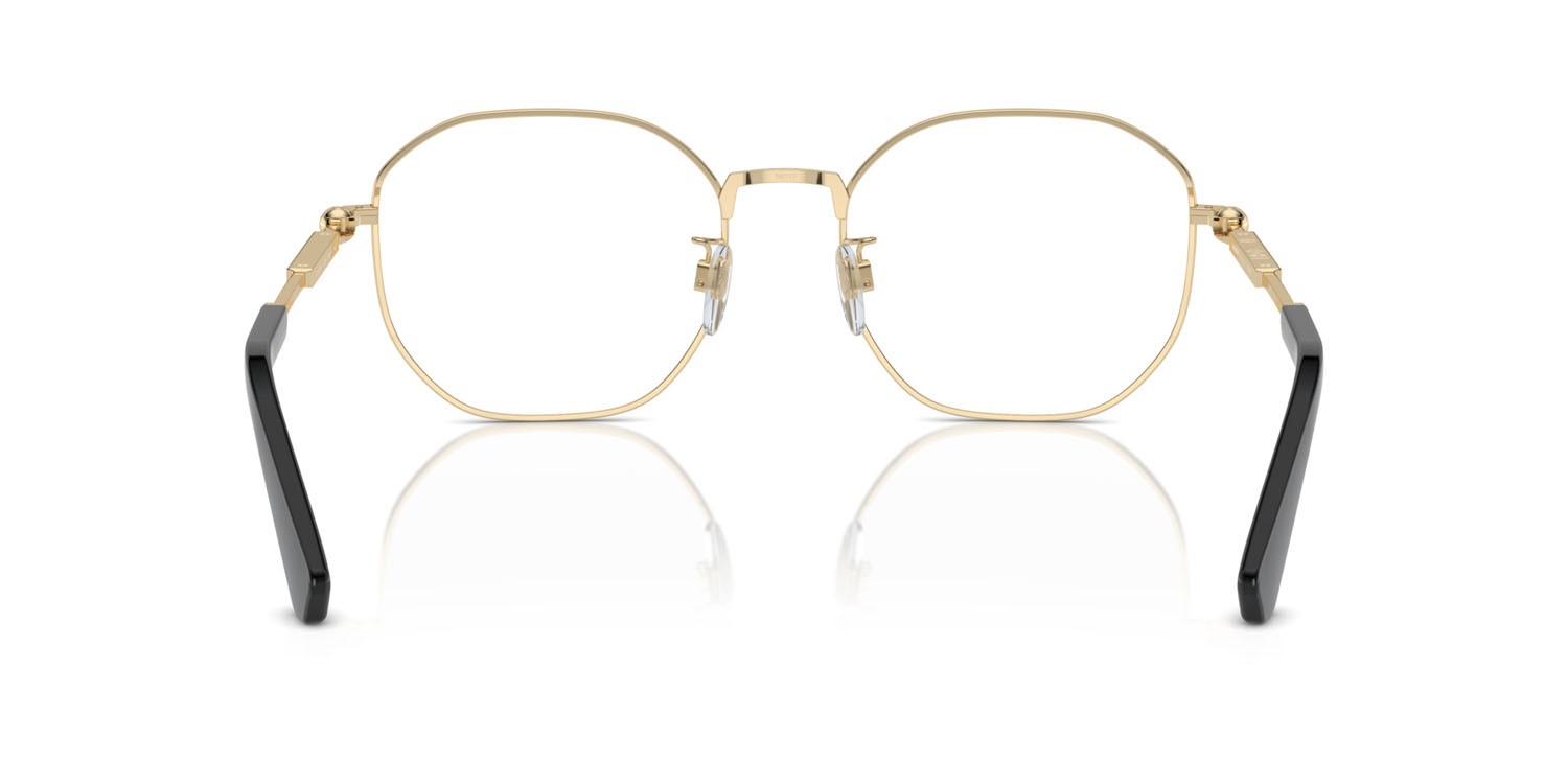 Occhiali da vista Burberry BE 1387D (1326) colore nero forma irregolare lenti lente demo
