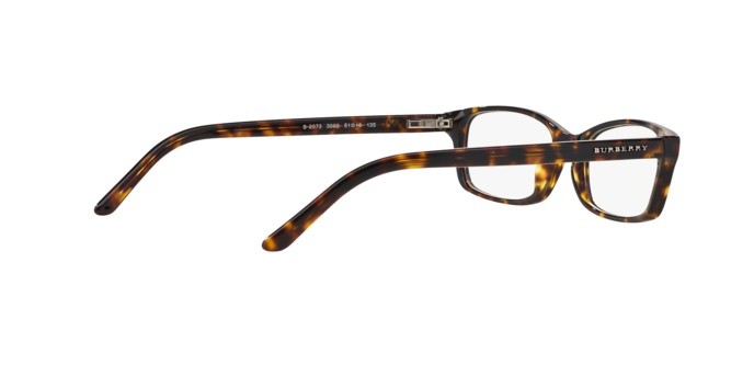 Eyeglasses Burberry BE 2073 (3002) color tortoise shape square lenses demo lens