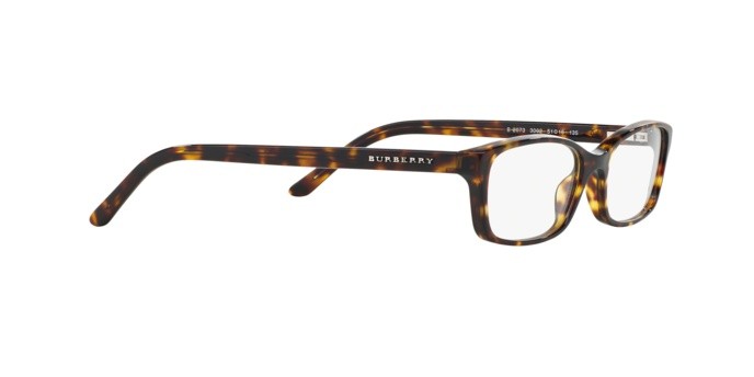 Eyeglasses Burberry BE 2073 (3002) color tortoise shape square lenses demo lens