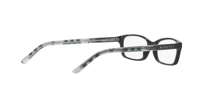 Eyeglasses Burberry BE 2073 (3164) color black shape square lenses demo lens
