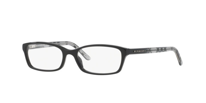 Eyeglasses Burberry BE 2073 (3164) color black shape square lenses demo lens