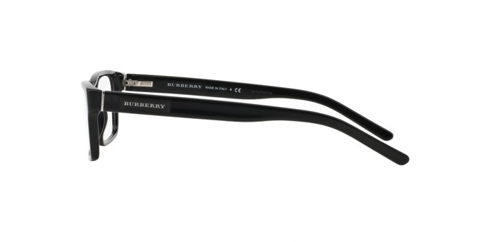 Eyeglasses Burberry BE 2108 (3001) color black shape square lenses demo lens