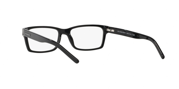 Eyeglasses Burberry BE 2108 (3001) color black shape square lenses demo lens