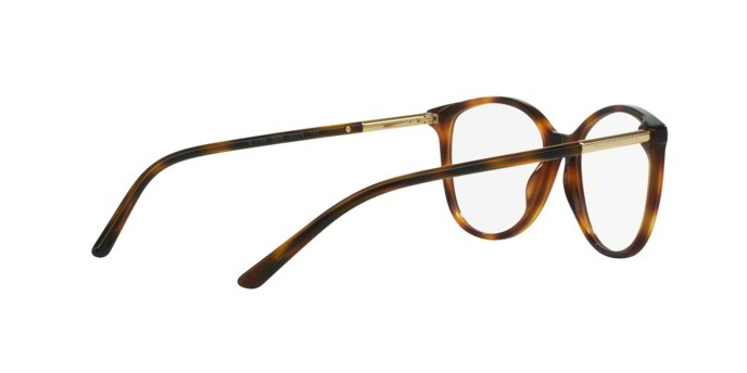 Brillen Burberry BE 2128 (3316) farbe havana form pantos gläser demo lens
