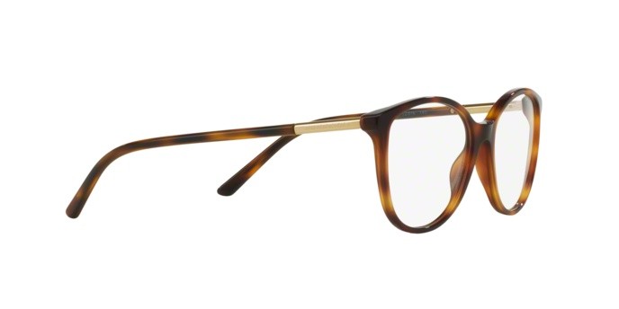 Brillen Burberry BE 2128 (3316) farbe havana form pantos gläser demo lens