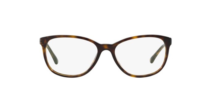 Eyeglasses Burberry BE 2172 (3002) color dark havana shape square lenses demo lens
