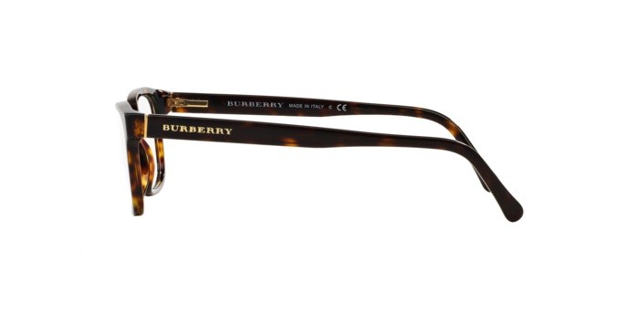 Eyeglasses Burberry BE 2201 (3002) color dark havana shape rectangle lenses demo lens