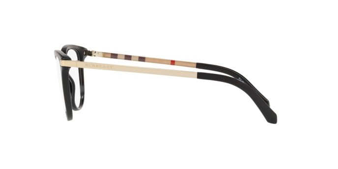 Eyeglasses Burberry BE 2280 (3001) color black shape square lenses demo lens