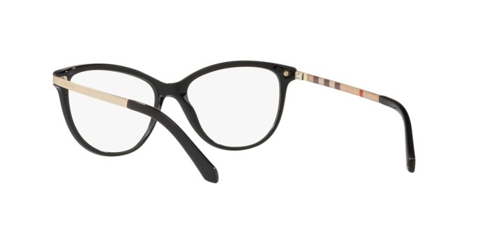 Eyeglasses Burberry BE 2280 (3001) color black shape square lenses demo lens