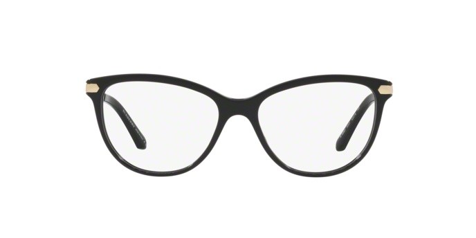 Eyeglasses Burberry BE 2280 (3001) color black shape square lenses demo lens