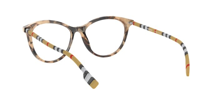 Brillen Burberry BE 2325 (3887) farbe spotted horn form pantos gläser demo lens