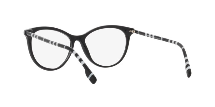 Brillen Burberry Aiden BE 2325 (4007) farbe black form pantos gläser demo lens
