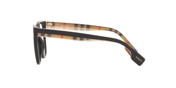 Occhiali da vista Burberry Evelyn BE 2347 (3942) colore black forma quadrato lenti demo lens