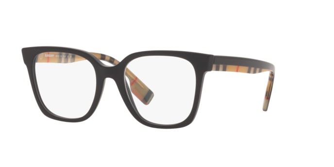Occhiali da vista Burberry Evelyn BE 2347 (3942) colore black forma quadrato lenti demo lens