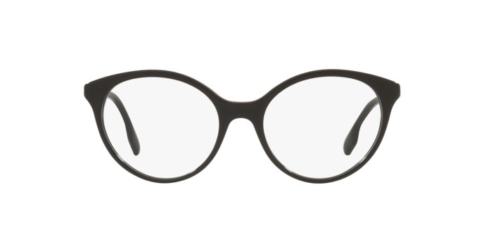 Brillen Burberry Jean BE 2349 (3001) farbe black form rund gläser demo lens