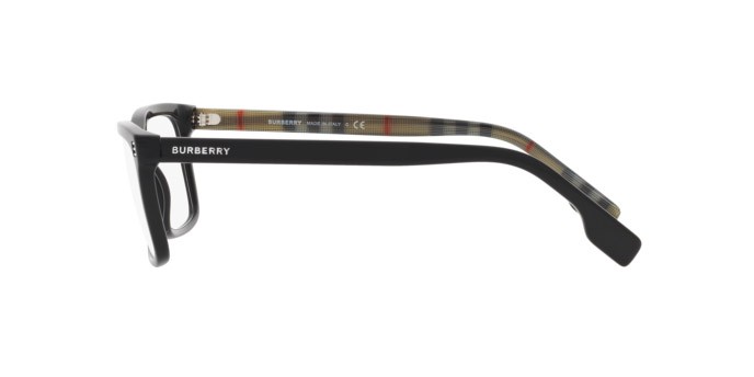 Brillen Burberry Foster BE 2352 (3773) farbe black form rechteckig gläser demo lens