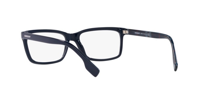 Brillen Burberry Foster BE 2352 (3988) farbe blue form rechteckig gläser demo lens