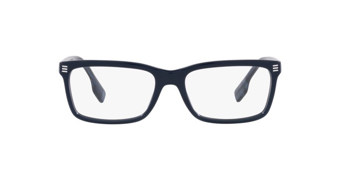 Brillen Burberry Foster BE 2352 (3988) farbe blue form rechteckig gläser demo lens
