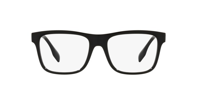 Occhiali da vista Burberry Carter BE 2353 (3001) colore black forma quadrato lenti demo lens