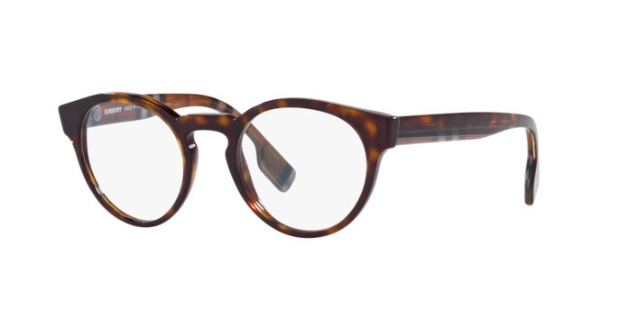 Brillen Burberry Grant BE 2354 (3991) farbe dark havana form pantos gläser demo lens