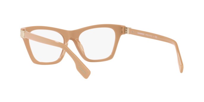 Occhiali da vista Burberry Arlo BE 2355 (3990) colore beige forma quadrato lenti demo lens