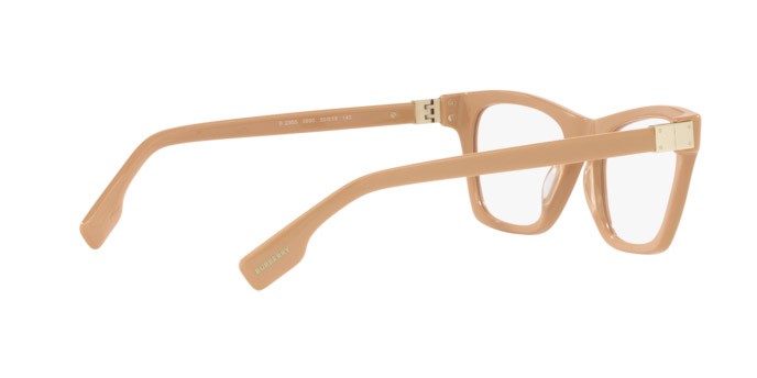 Occhiali da vista Burberry Arlo BE 2355 (3990) colore beige forma quadrato lenti demo lens