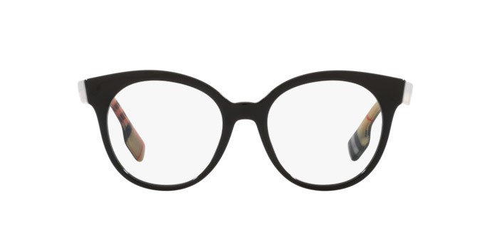Occhiali da vista Burberry Jacqueline BE 2356 (3942) colore black forma rotondo lenti demo lens