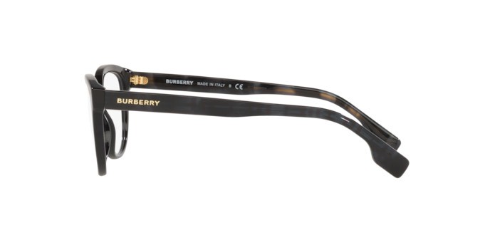 Occhiali da vista Burberry Esme BE 2357 (3980) colore black forma quadrato lenti demo lens