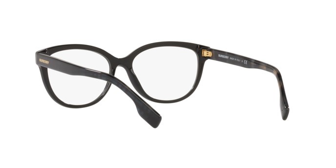 Occhiali da vista Burberry Esme BE 2357 (3980) colore black forma quadrato lenti demo lens