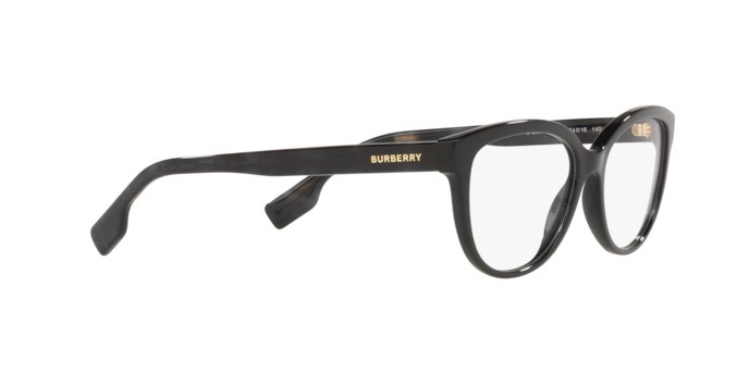 Occhiali da vista Burberry Esme BE 2357 (3980) colore black forma quadrato lenti demo lens