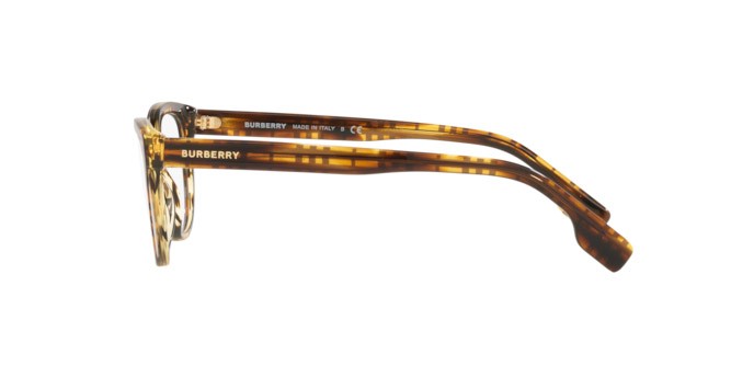 Occhiali da vista Burberry Esme BE 2357 (3981) colore top check/striped brown forma quadrato lenti demo lens