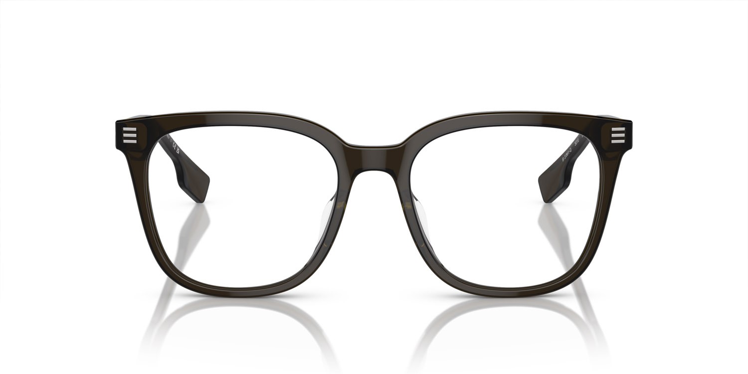 Brillen Burberry BE 2361D (3010) farbe verde form quadratisch gläser lente demo