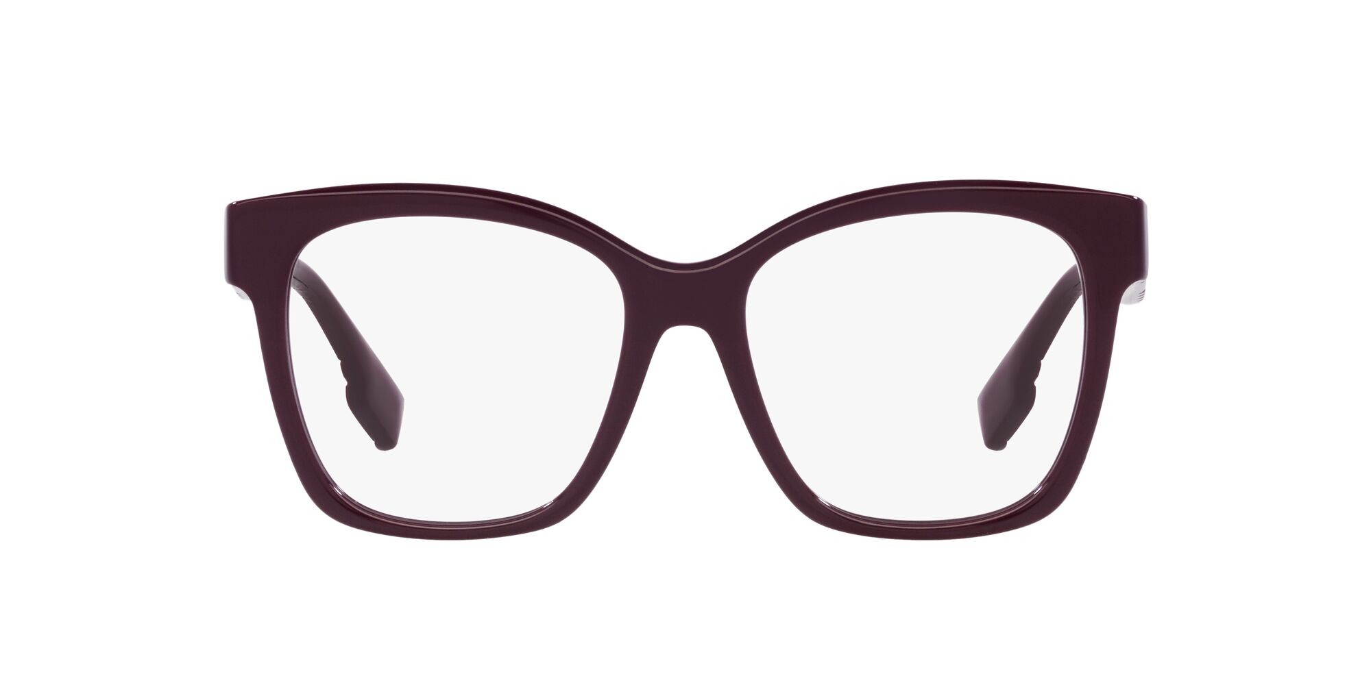 Occhiali da vista Burberry Sylvie BE 2363 (3979) colore bordeaux forma quadrato lenti lente demo