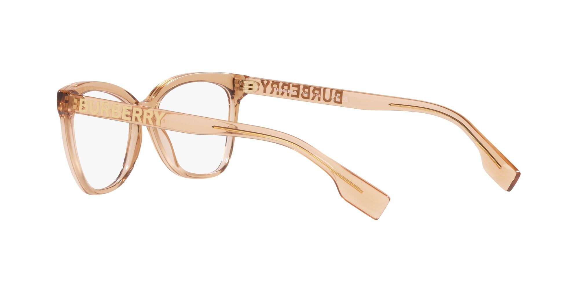 Occhiali da vista Burberry Grace BE 2364 (3779) colore marrone forma cat eye lenti lente demo