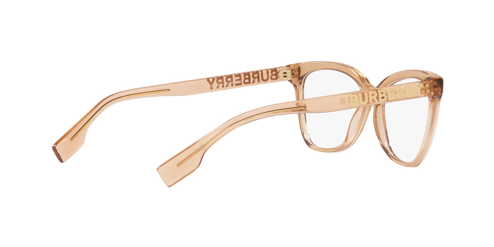 Occhiali da vista Burberry Grace BE 2364 (3779) colore marrone forma cat eye lenti lente demo