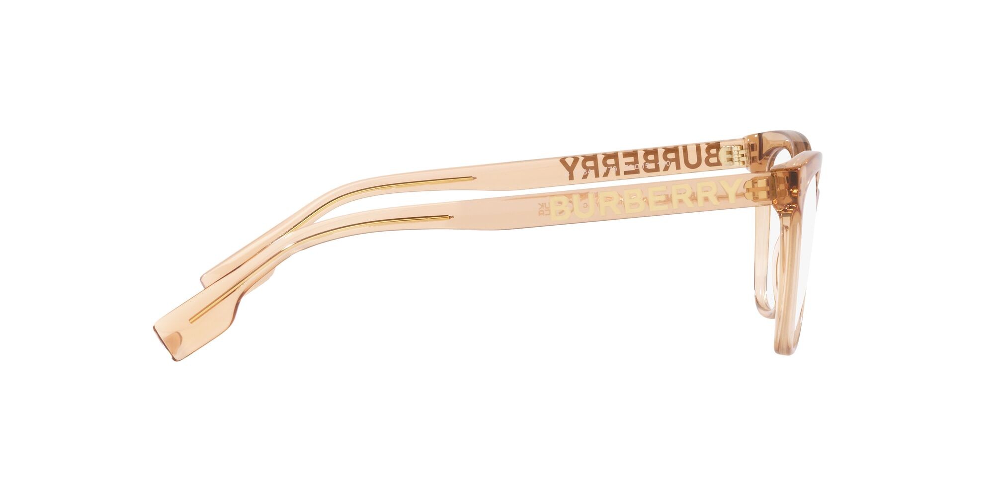 Occhiali da vista Burberry Grace BE 2364 (3779) colore marrone forma cat eye lenti lente demo