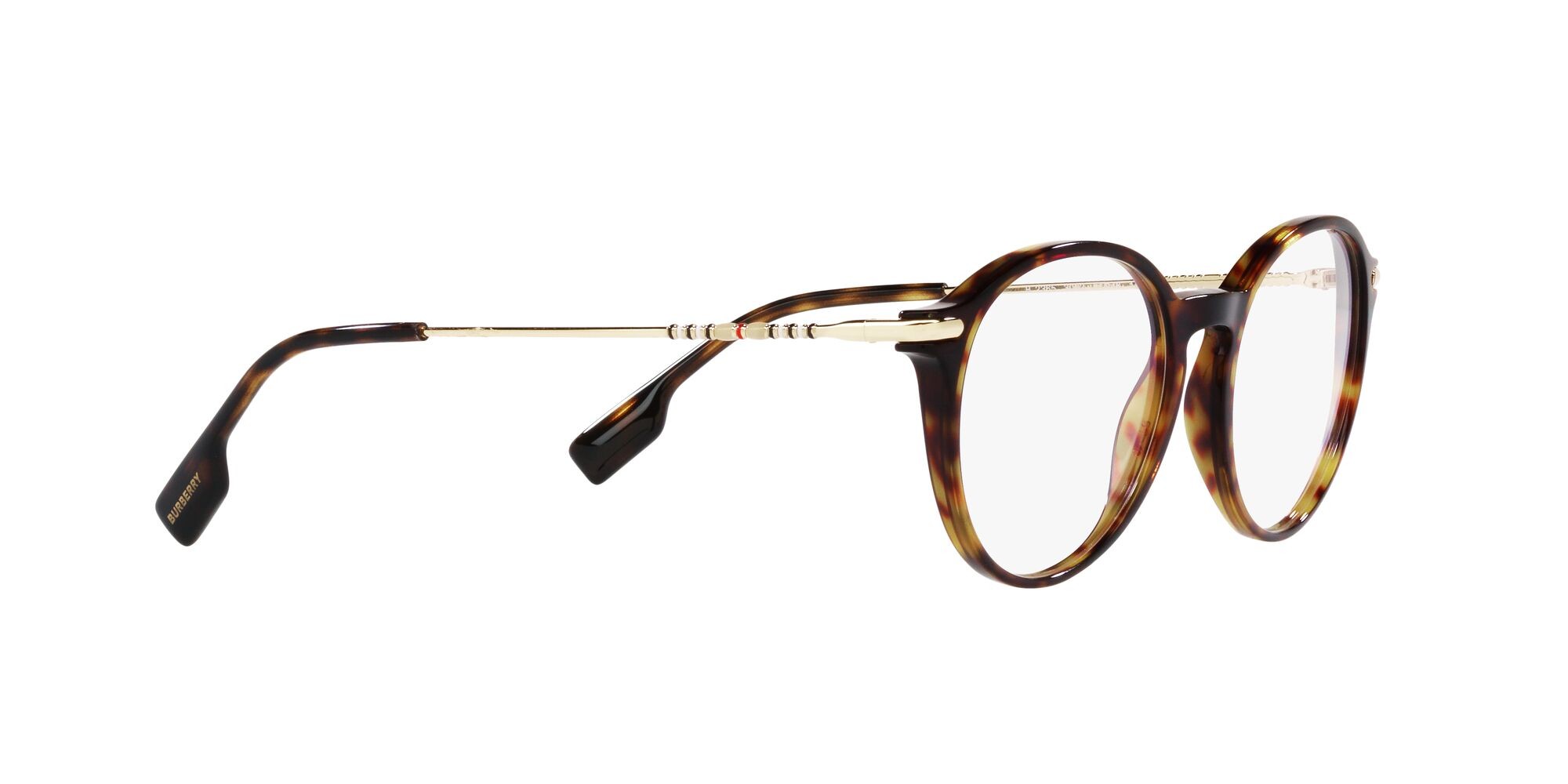 Brillen Burberry Alisson BE 2365 (3002) farbe havana chiaro form pantos gläser lente demo