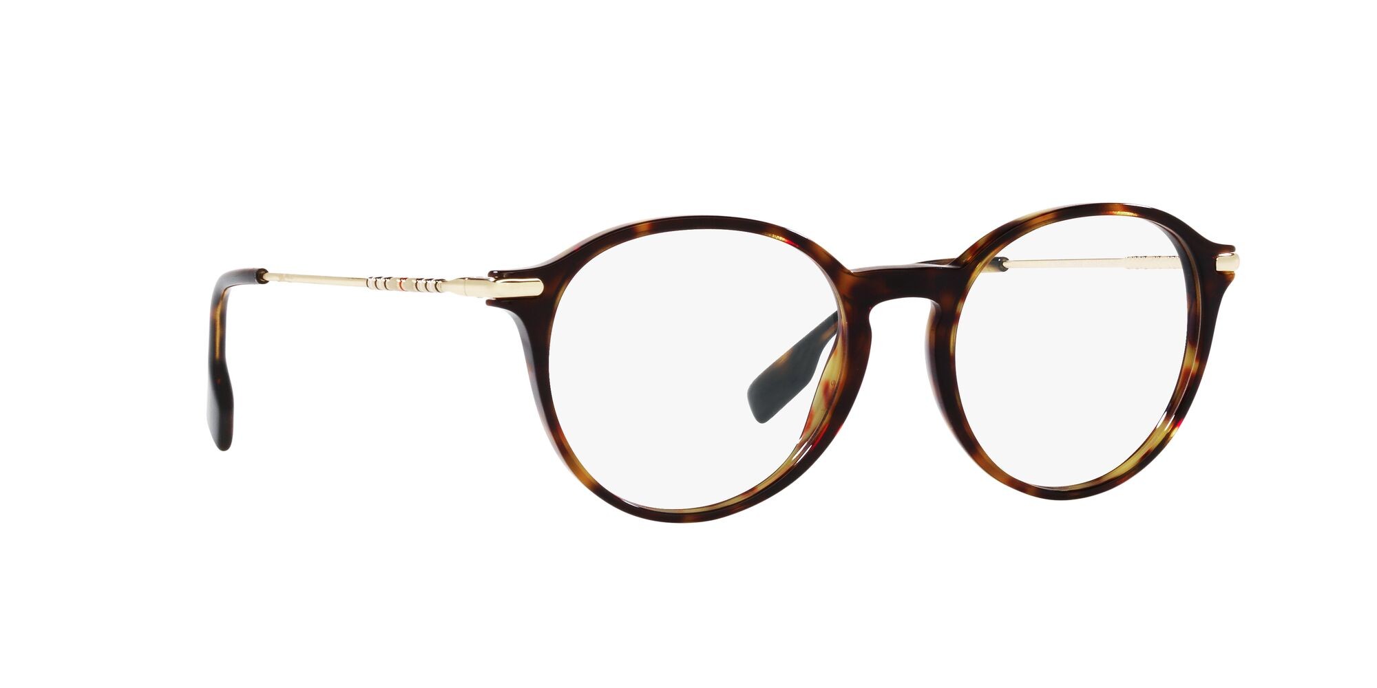 Brillen Burberry Alisson BE 2365 (3002) farbe havana chiaro form pantos gläser lente demo