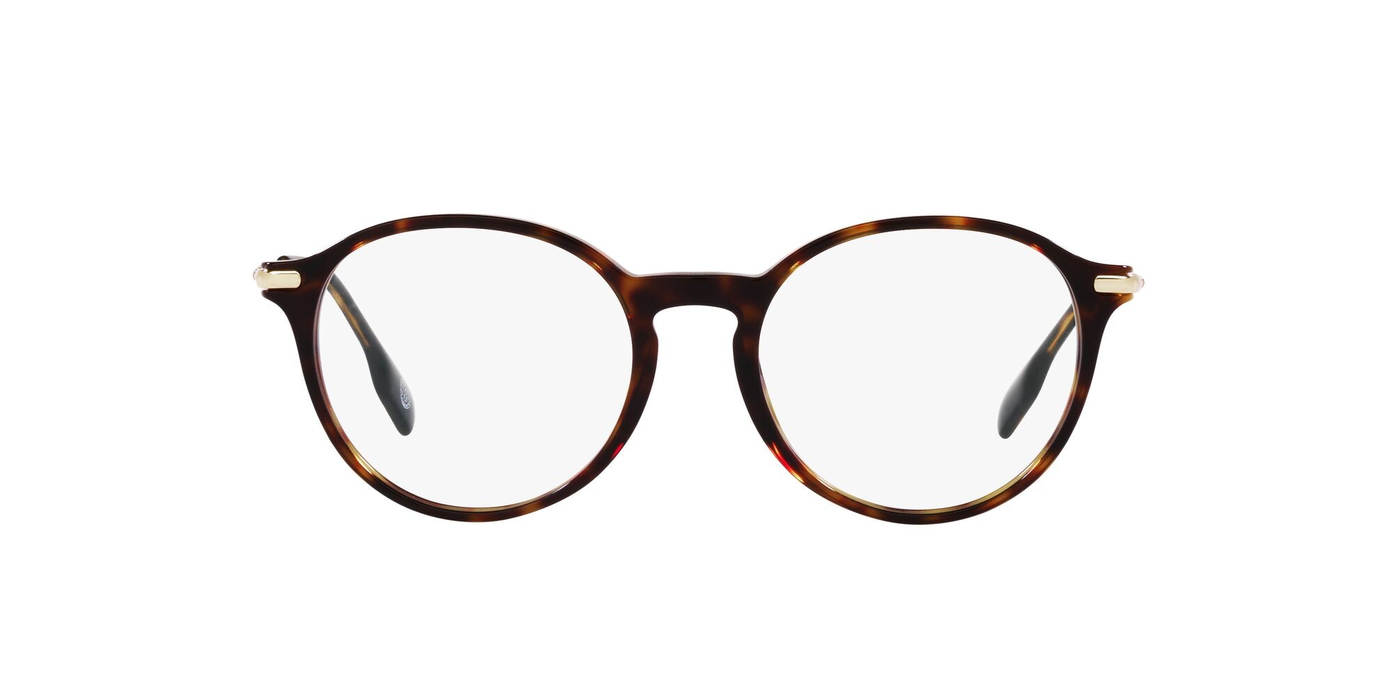 Brillen Burberry Alisson BE 2365 (3002) farbe havana chiaro form pantos gläser lente demo